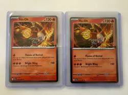 2 x Pokemon TCG Ho-Oh EB Games Stamped Promo 010/086 - Image 1