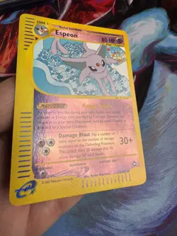 Pokemon TCG | Espeon 11/147 | Aquapolis Rare Reverse Holo | LP - Image 3