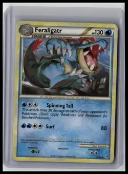 Feraligatr - Call of Legends 25/95 Rare Non-Holo Pokemon TCG - Image 1