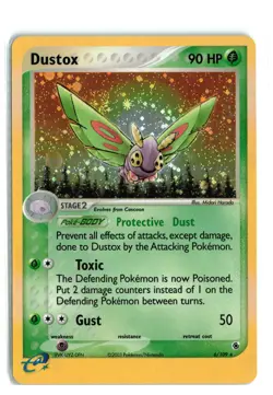 DUSTOX 6/109 HOLO RARE POKEMON TCG LP - Image 1