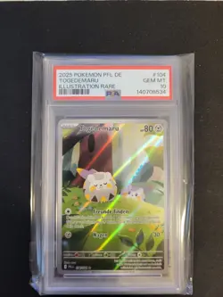 2025 Pokemon PFL DE Togedemaru PSA10 - Image 1