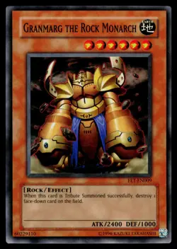 Granmarg the Rock Monarch - FET-EN009 LP Super Rare Flaming Eternity Yu-Gi-Oh - Image 1