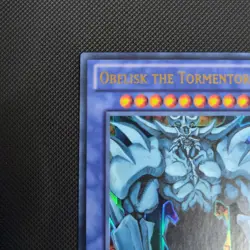 Obelisk the Tormentor YGLD-ENG02 King of Games: Yugi's Legendary Decks... LP - Image 3