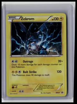 Zekrom - BW24 - Black and White Promos Holo Pokemon TCG - Image 1