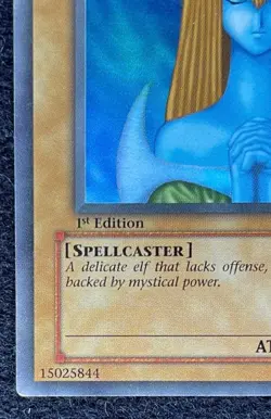 Mystical Elf LOB-062 The Legend of Blue Eyes White Dragon 1st Edition LP - Image 4
