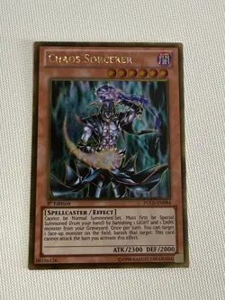Yugioh Chaos Sorcerer PGLD-EN084 Gold Holo Rare 1st Ed NM - Image 1