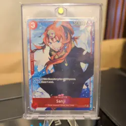 One Piece Sanji Parallel Alt Art OP10-005 SR Royal Blood Foil English - Image 1