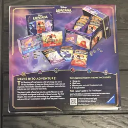 Disney Lorcana The First Chapter Illumineers Trove Booster Box Factory Sealed! - Image 5