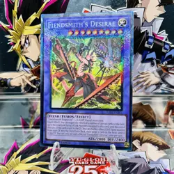 Yugioh Fiendsmith's Desirae RA04-EN056 PCR 1st Ed Near Mint - Image 1