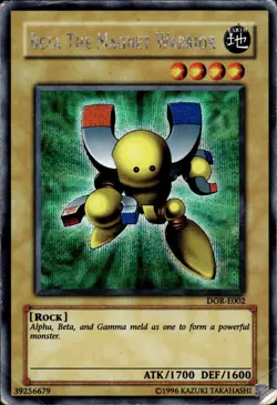 Beta The Magnet Warrior - Prismatic Secret Rare DOR-E002 - DMG. - YuGiOh - Image 1