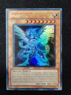 YUGIOH GALAXY-EYES PHOTON DRAGON ULTRA GOOD CONDITION MIXED EDITION PHSW-EN011 - Image 1