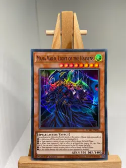 Maha Vailo, Light Of The Heavens - Super Rare 1st Edition BLVO-EN024 NM YuGiOh - Image 1