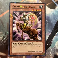 Yugioh! Chiron the Mage - BP01-EN137 - Common - 1st Edition Near Mint, English - Image 1