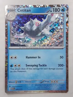 Cetitan 005 M23 Cosmos Holo Mcdonald's 2023 Pokemon card LP - Image 1