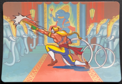 Vega Rolling Crystal Flash 66 Street Fighter 2 Barcode Battler Card 1992 Epoch - Image 1