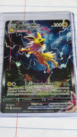 Jolteon VMAX SWSH184 Sword & Shield Promo Holo Card NM/Mint Condition - Image 1