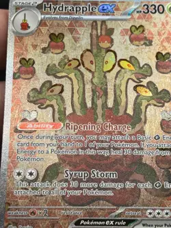 Hydrapple ex 167/142 Sv07: Stellar Crown Holo Near Mint Pokemon Card NM ZW1 - Image 2