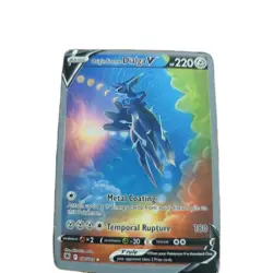 Authentic Origin Forme Dialga V Alternate Full Art 177/189 TCG Pokemon Card - Image 3