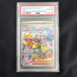 PSA 10 Iono Special Illustration Rare Paldea Evolved 269/193 Pokemon Card Mint! - Image 1