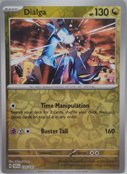 Dialga 135/191 | Surging Sparks | Rare Reverse Holo | NM Pokemon Card - Image 1