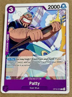 One Piece Card Tcg Ccg Game Crocodile Ms. All Sunday Patty Set Lot - Image 3