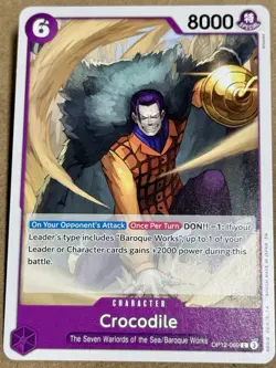 One Piece Card Tcg Ccg Game Crocodile Ms. All Sunday Patty Set Lot - Image 4
