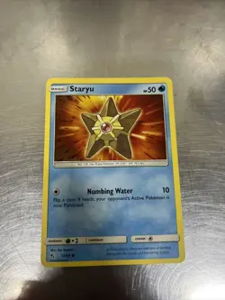 Staryu 13/68 (NM, Pokemon Card, Hidden Fates, 2019, Water, Common) - Image 1