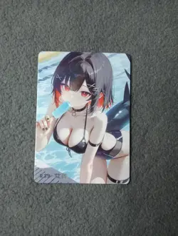 CCG Waifu Card Sexy Anime Girl ZZZ ELLEN R39 RELCTANT goddess story - Image 1