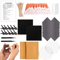 238 Pcs Card Cleaning Kit, Trading Card Cleaning Kit & Sports Card Flattening Ki - Image 1