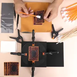 238 Pcs Card Cleaning Kit, Trading Card Cleaning Kit & Sports Card Flattening Ki - Image 2
