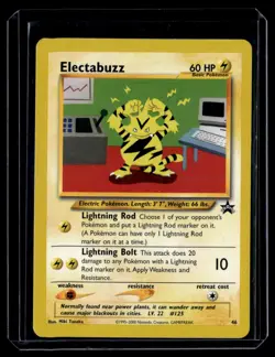 Electabuzz 46/53 WoTC Promo English Pokemon Card - Image 1