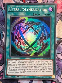 YuGiOh Cards Hidden Summoners HISU First Edition SUPER SECRET RARE CARD - Image 5