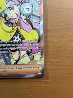 Pokemon Iono TCG Full Art Trainer Paldea Evolved Ultra Rare Card 254/193 - Image 5