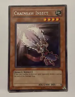Yu-Gi-Oh Trading Card Game Chainsaw Insect SOI-EN021 Rare - Image 1