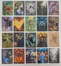 100+ Assorted Art Series (Non Stamped) Art Cards - MTG Magic the Gathering - NM - Image 1