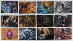 100+ Assorted Art Series (Non Stamped) Art Cards - MTG Magic the Gathering - NM - Image 2