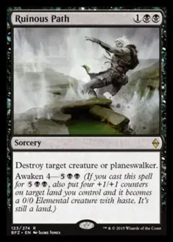 4x Ruinous Path ~ Lightly Played Battle for Zendikar MTG Magic x4 4 UltimateMTG - Image 1