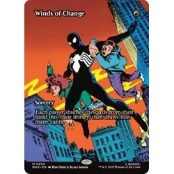 Winds of Change - Borderless - MtG Spider-Man - NM - Image 1
