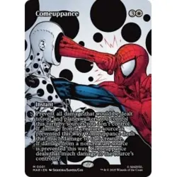 Comeuppance - Borderless - MtG Spider-Man - NM - Image 1