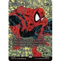 Arachnogenesis - Borderless - MtG Spider-Man - NM - Image 1