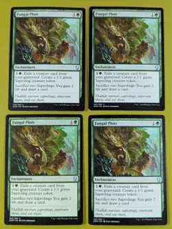 Fungal Plots x4 Dominaria 4x Playset Magic the Gathering MTG - Image 1