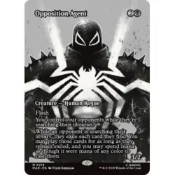 Opposition Agent - Borderless - MtG Spider-Man - NM - Image 1