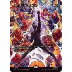 Thrill of Possibilities - Borderless - MtG Spider-Man - NM - Image 1
