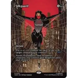 Silkguard - Borderless - MtG Spider-Man - NM - Image 1