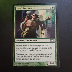 MTG Magic the Gathering Yeva's Forcemage (198/260) Magic 2013 LP TCG CCG - Image 1