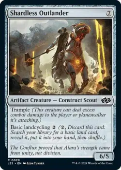 Shardless Outlander - Near Mint MTG Foundations Jumpstart - Image 1