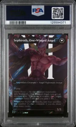SEQUENTIAL SEPHIROTH 0527 x CLOUD 0210 BORDERLESS SURGE FOILS MTG FINAL FANTASY - Image 3
