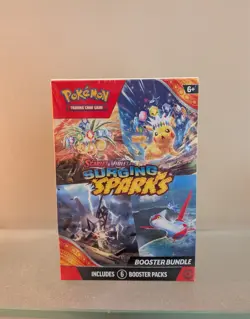 Pokemon TCG Scarlet and Violet Surging Sparks Booster Bundle Box Factory Sealed - Image 1