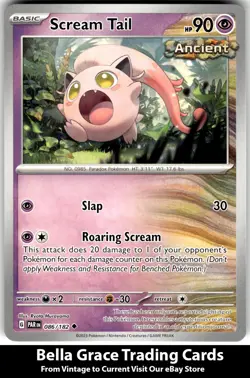 Scream Tail #086/182 SV04: Paradox Rift Pokemon Uncommon - Image 1