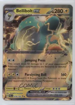 Bellibolt ex Pokemon SV02: Paldea Evolved #079 - Image 1